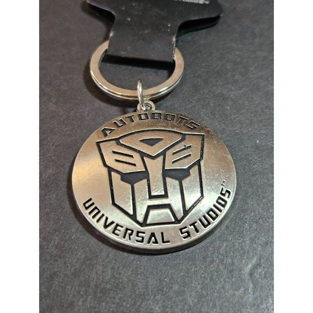 Autobots silver tone keychain